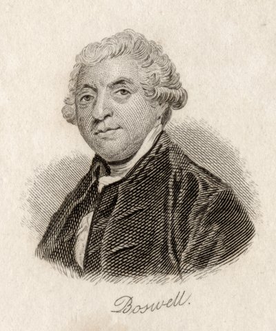 James Boswell by J.W. Cook